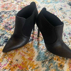 Nine West Leather Kaia Booties